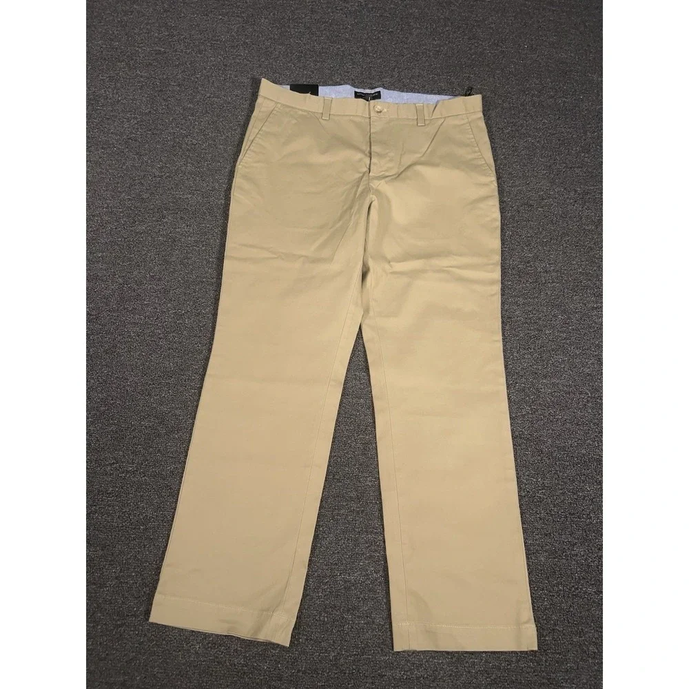 New Banana Republic Pants Men's 35x30 (Fits 36x29) Beige Aiden Stretch Chino
